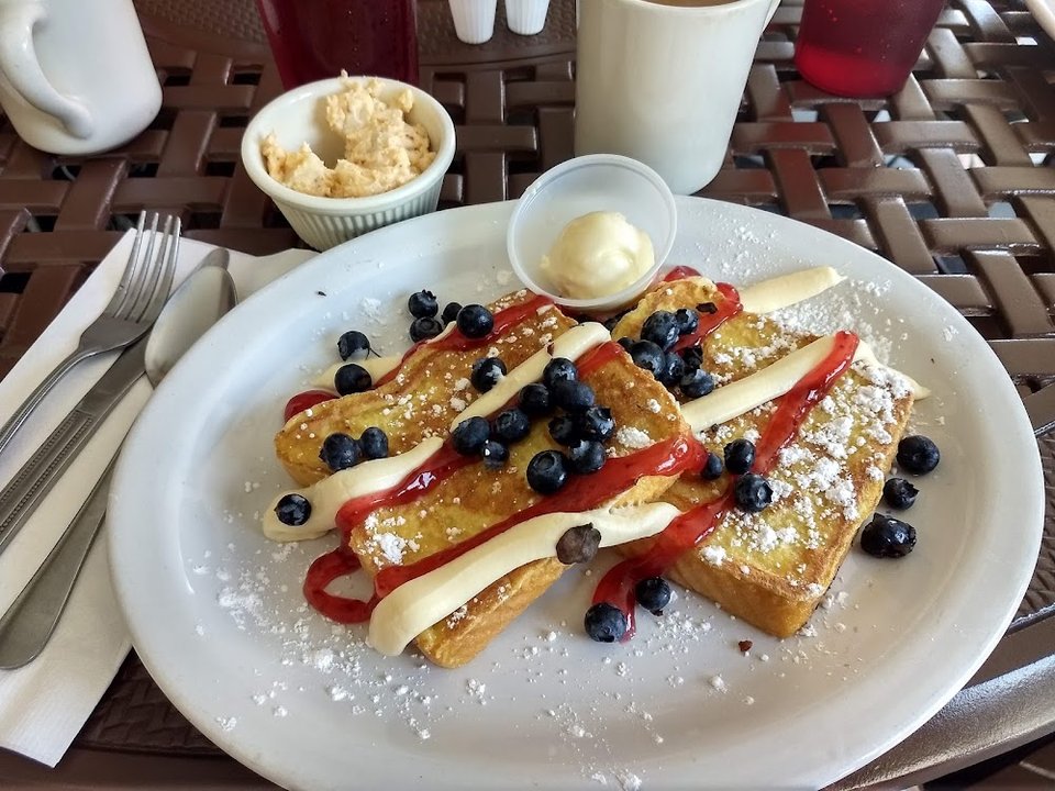 Red White and Blue French Toast